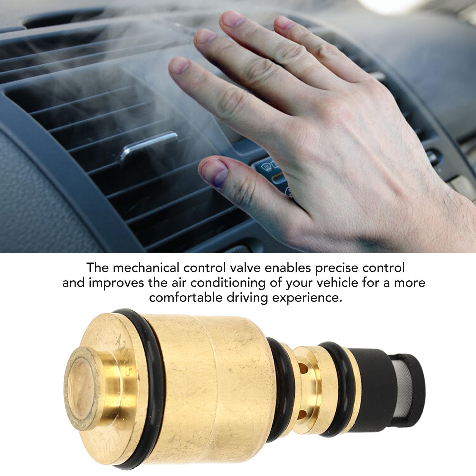 Vanne de commande de compresseur de climatisation ECV11 Remplacement de contrôle précis et sensible pour moteur Altima 2,5 litres 2013 à 2018 - 4