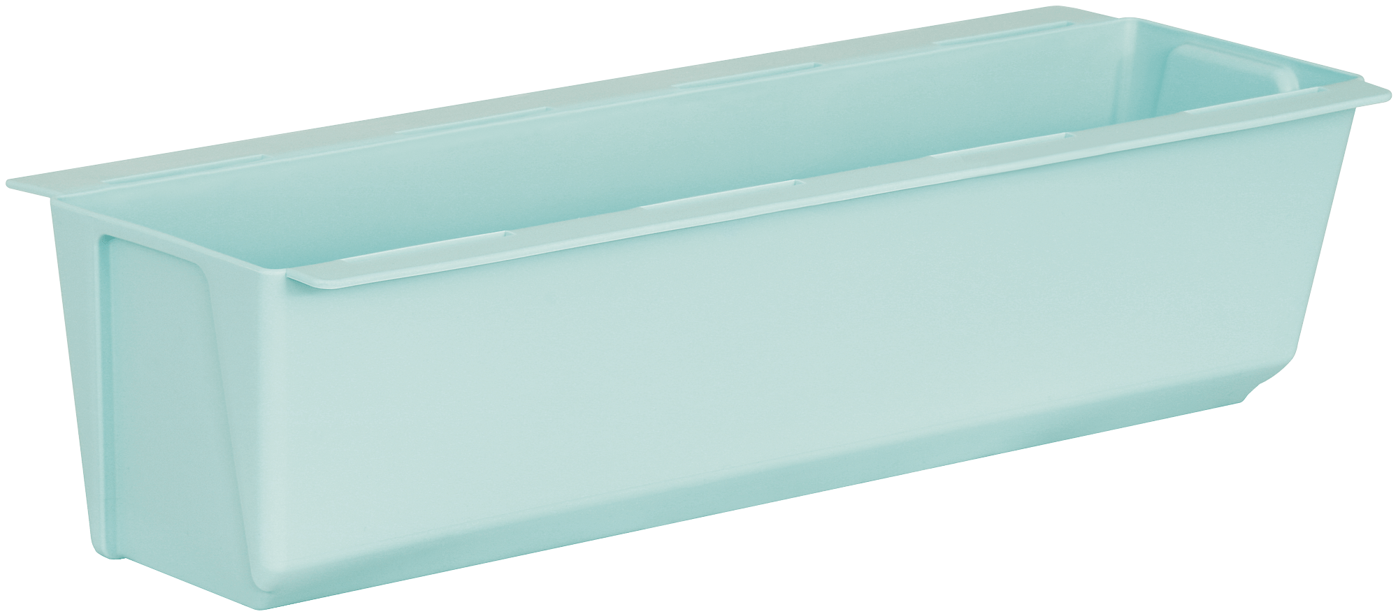 Doniczka na paletę Easy 37 cm niebieska, na kwietnik z europalety lub płotu, Geli