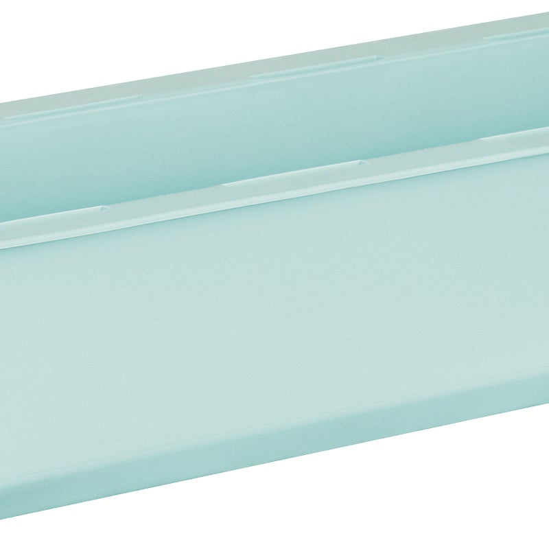 Doniczka na paletę Easy 37 cm niebieska, na kwietnik z europalety lub płotu, Geli