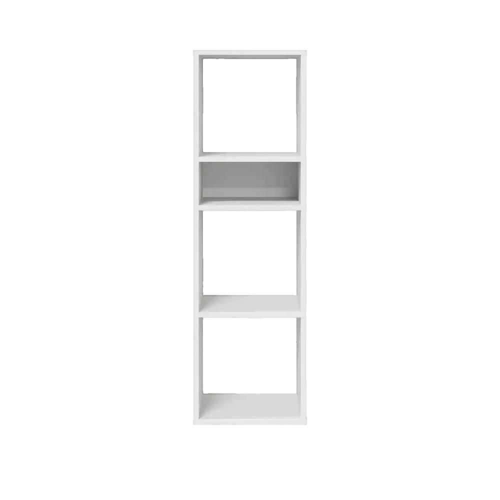 Biblioteczka vidaXL Drewno Inżynieryjne Biała 34x31x112 cm Trwała i Praktyczna