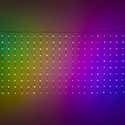 Rideau lumineux 3m H1m 300 LED Gouttes RGB 16 effets Pixel câble vert ...