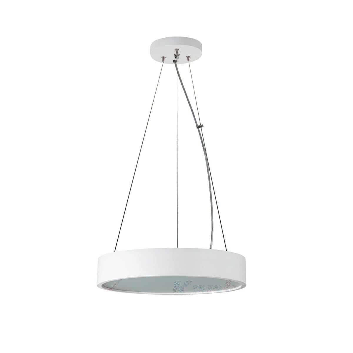 Lampa sufitowa Jasmin biała 2xE27x20W wym: 100 x 37,5 x 37,5 cm metal Kanlux