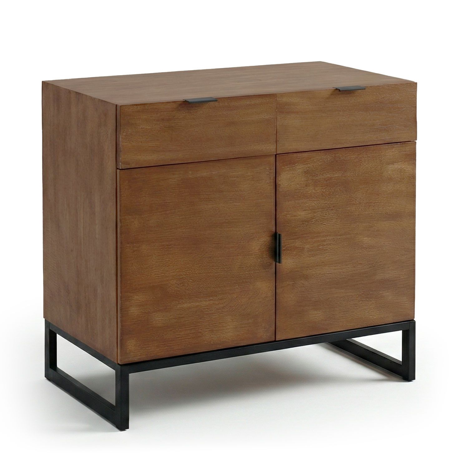 Commode 2 tiroirs et 2 portes battantes Panara Chêne Clair | Leroy Merlin