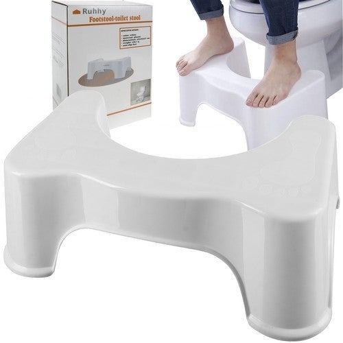Tabouret De Toilette Pliable Toilette Caca Tabouret Pour Les Pieds Repose- Pieds De Salle De Bain