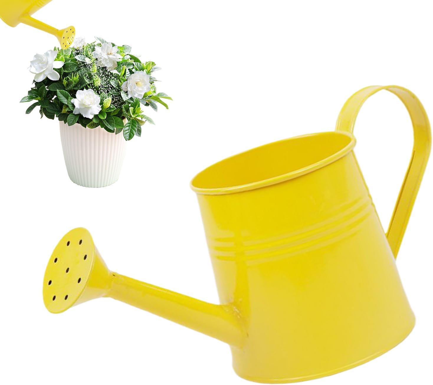 Arrosoir Canard Jaune – Pichet Pulvérisateur Mignon En PP – Jardinage Intérieur/Extérieur – Pour Enfants Dès 3 Ans