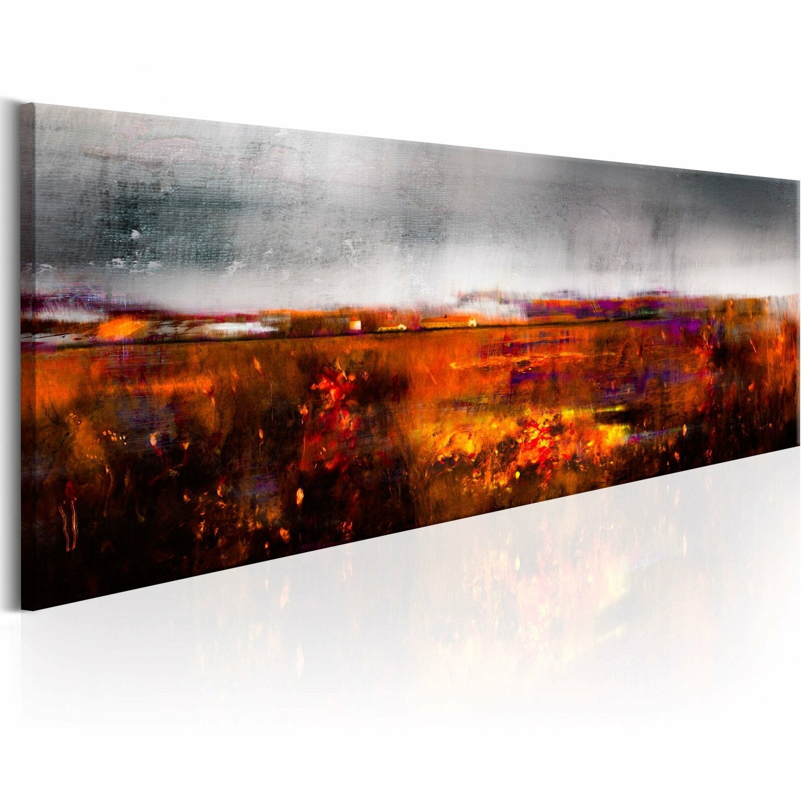 Tableau champ d'automne - 135 x 45 cm | Leroy Merlin