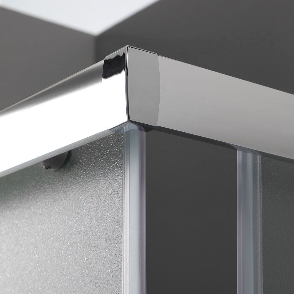 Box doccia 70x90 in cristallo opaco ed ante scorrevoli | Giada - 7