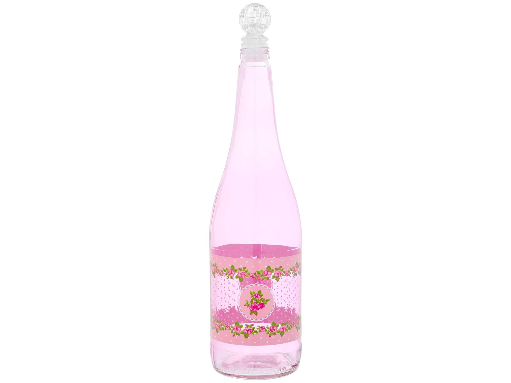 Boland 64343 Collana Con Bicchierino Porta Liquore Rosa - Ciondolo A Forma Di Bicchiere Da Grappa, Catena 40 Cm