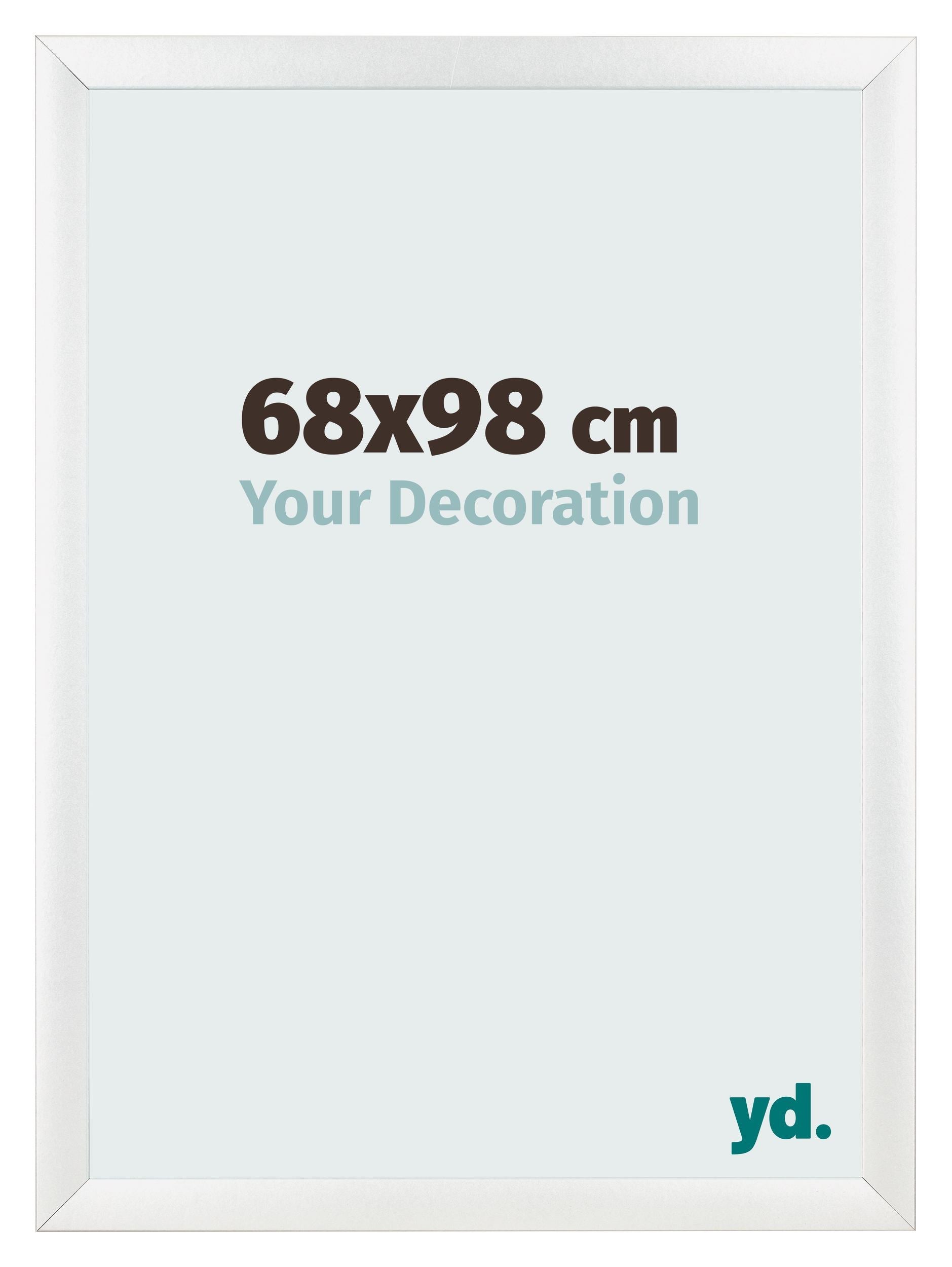 Cadre Photo 60x80 cm - Blanc Mat - MDF - Pisa