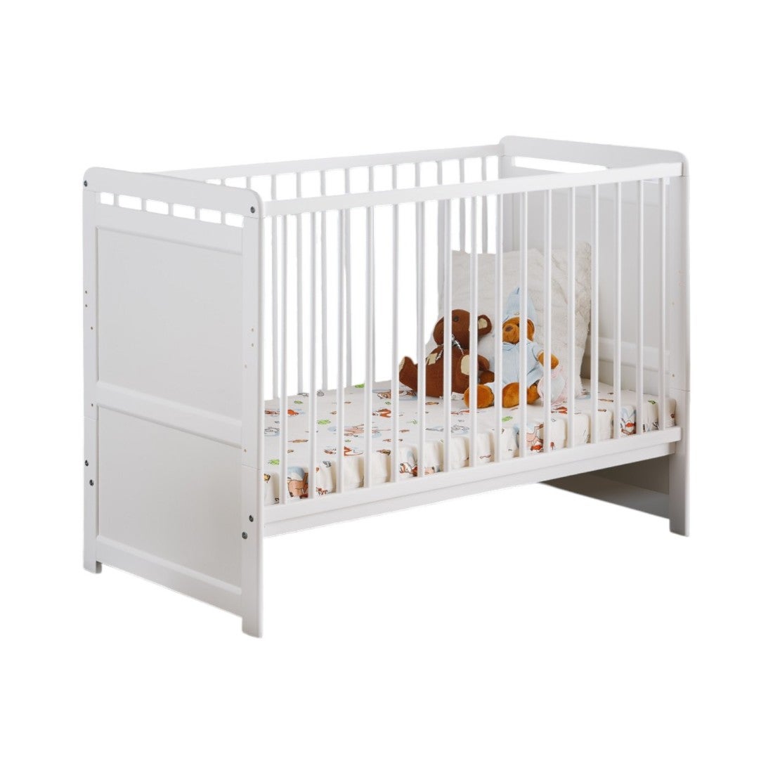 Lettino Bambini 140x70 Cm Con Nome Personalizzato - Lettino Auto Polizia Con Materasso - Foto 13