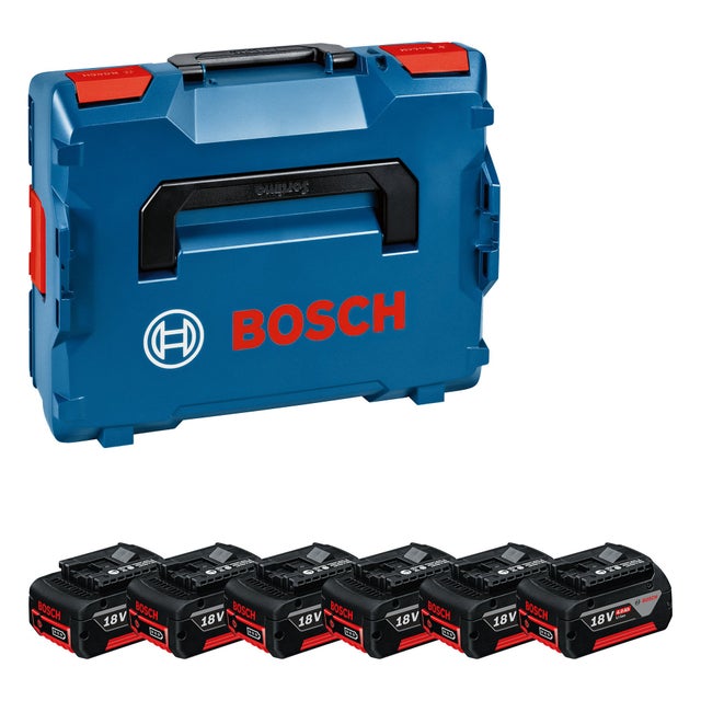 Akumulator Bosch GBA 6x 18V 4 Ah z technologią COOLPACK