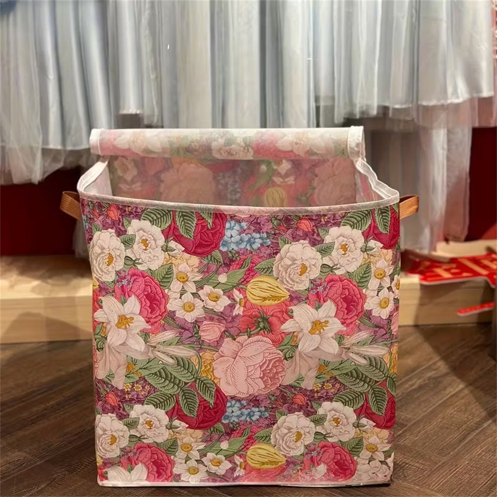 Borsa portaoggetti impermeabile di grandissima capacità, borsa intrecciata pieghevole, adatta per riporre vestiti e coperte in casa resistente viaggio - 6