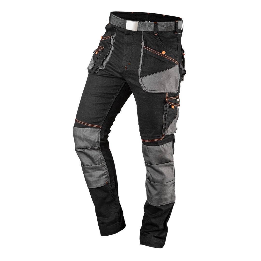 Spodnie robocze HD Slim, pasek, r. XXXL NEO TOOLS