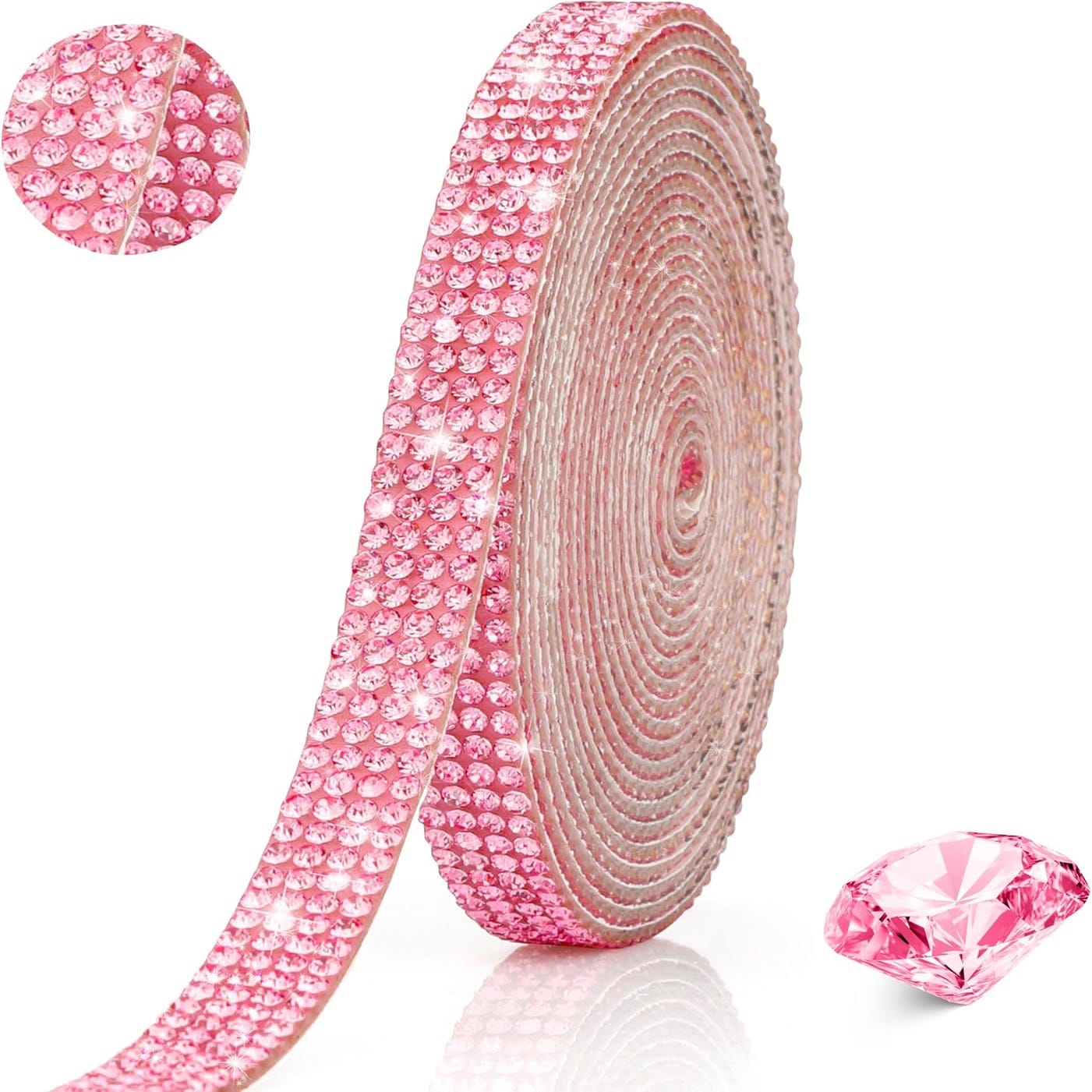 Ruban De Strass Autocollant – 3 Mètres, Largeur 1,5 Cm – Multi-couleurs – Pour Décoration DIY