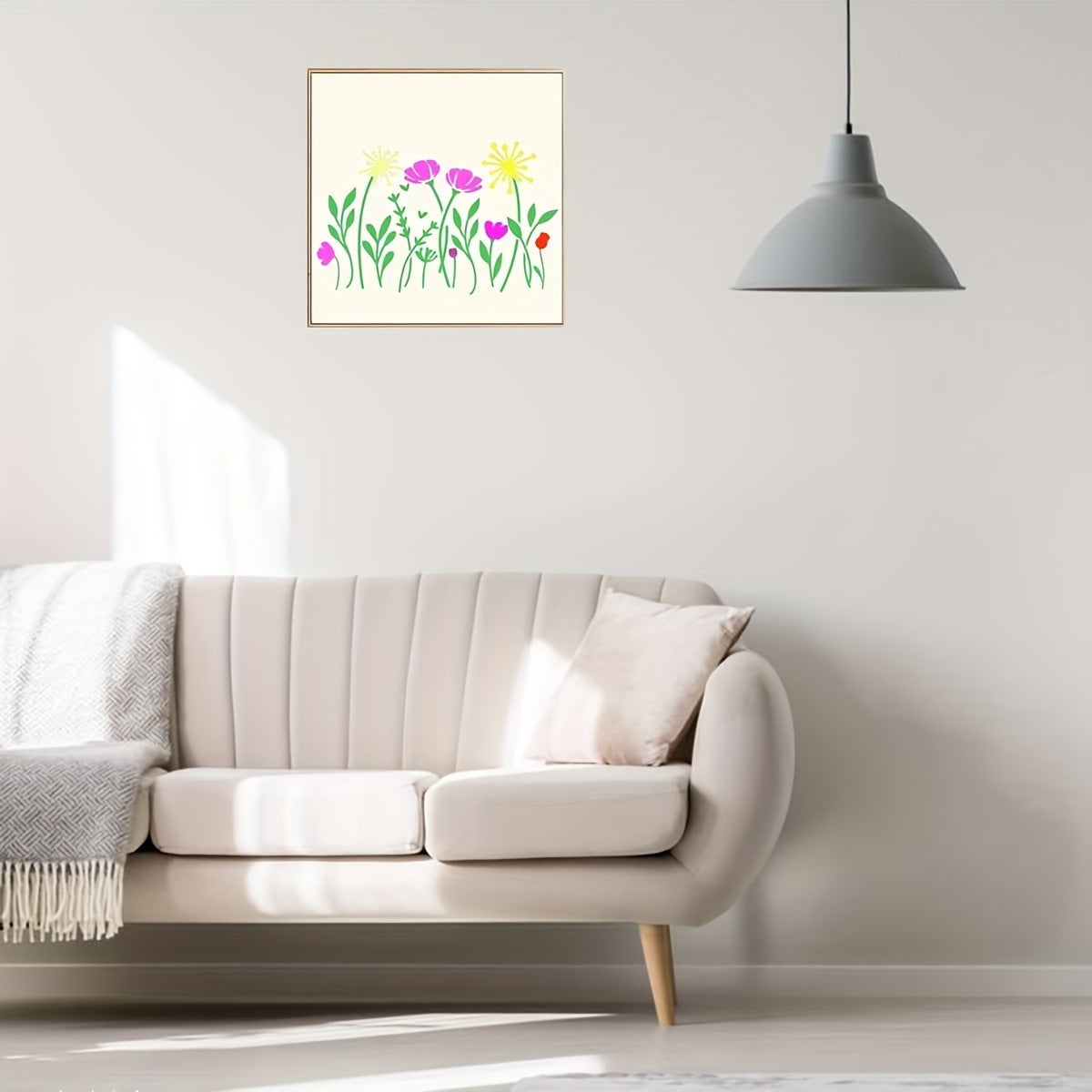 Juego de 12 plantillas reutilizables de flores de cerezo y enredaderas ...