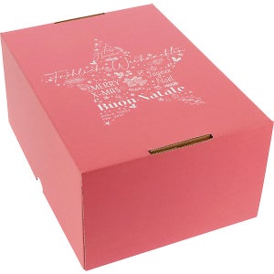 Pretty Jolly Nastro Di Iuta Naturale 3,8 Cm Con Bordi Curvi, Rotoli Rossi E Rosa, 20 Metri Totali, Per Decorazioni Natale E Pacchetti Regalo - 3