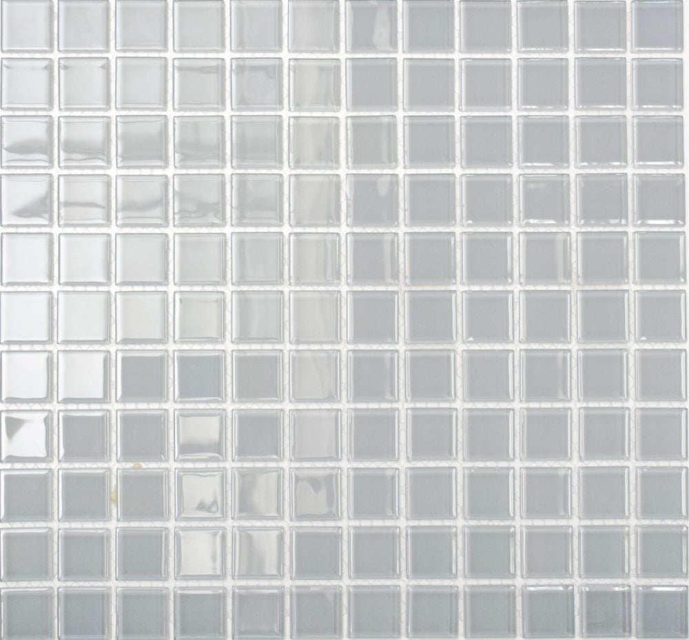 Carreaux Mosaïque Verre Translucide Gris – Pour Mur Ou Sol Cuisine/salle De Bain
