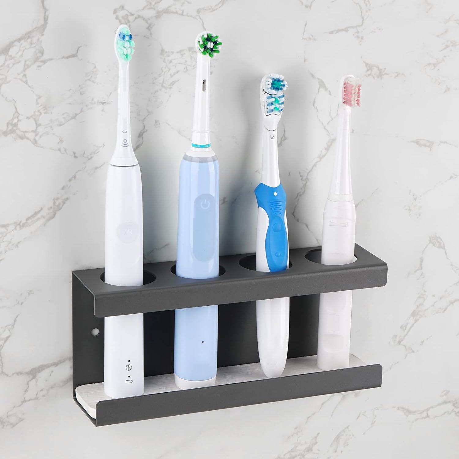 Porte Brosse A Dent Electrique Porte-brosse à Dents Mural, Support De Brosse à Dents Support Mural Brosse A Dent Electrique