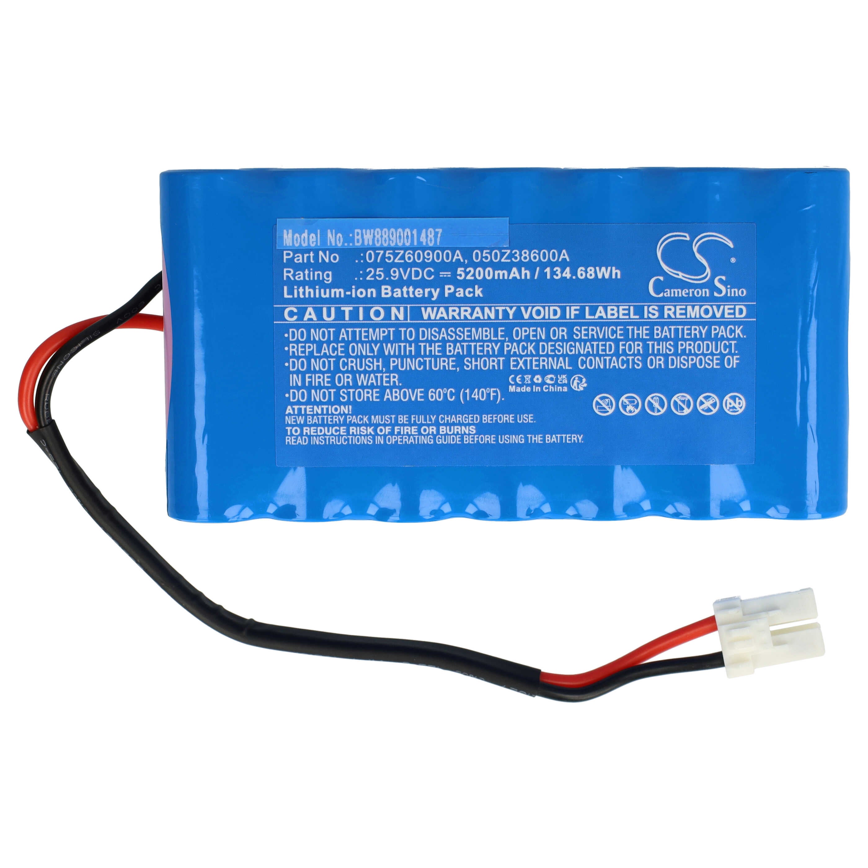 Vhbw 1x Batería Compatible Con Ariete Grati 3,6 V, Molinillo Queso