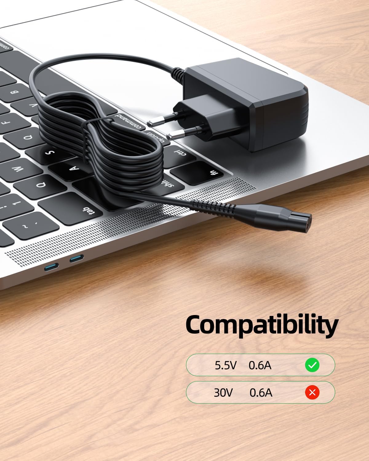 Chargeur pour Karcher Lave Vitre WV2,WV 2 Plus,WV1,WV50,WV,Cable Alimentation Nettoyeur Lave Vitres Kärcher wv60,wv70,wv75,WV5,WV5 Premium Adaptateur - 4