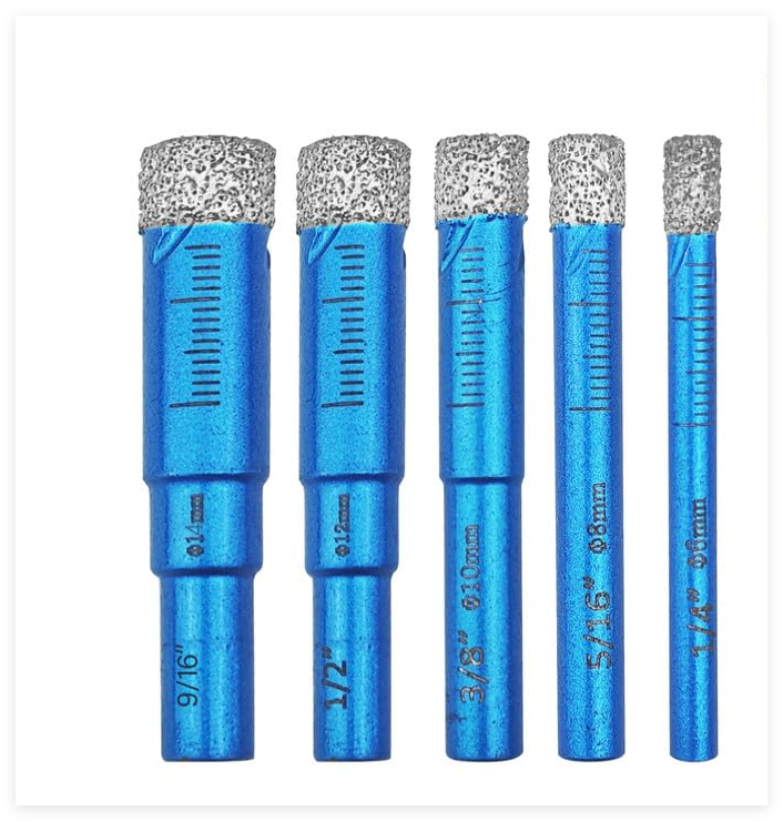 Set Di Punte Per Trapano Diamantate, Set Di Seghe Un Tazza - Foto 3