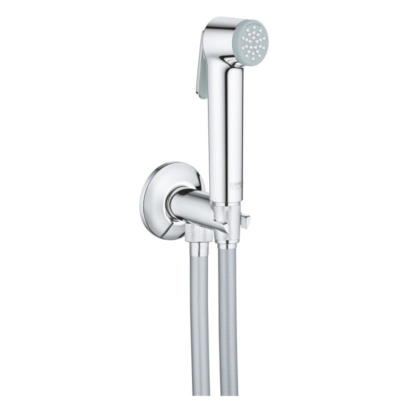 Sistem dus igienic Grohe 26358000, tip comanda mixer monocomanda, tip comanda dus trigger, mixare apa, crom