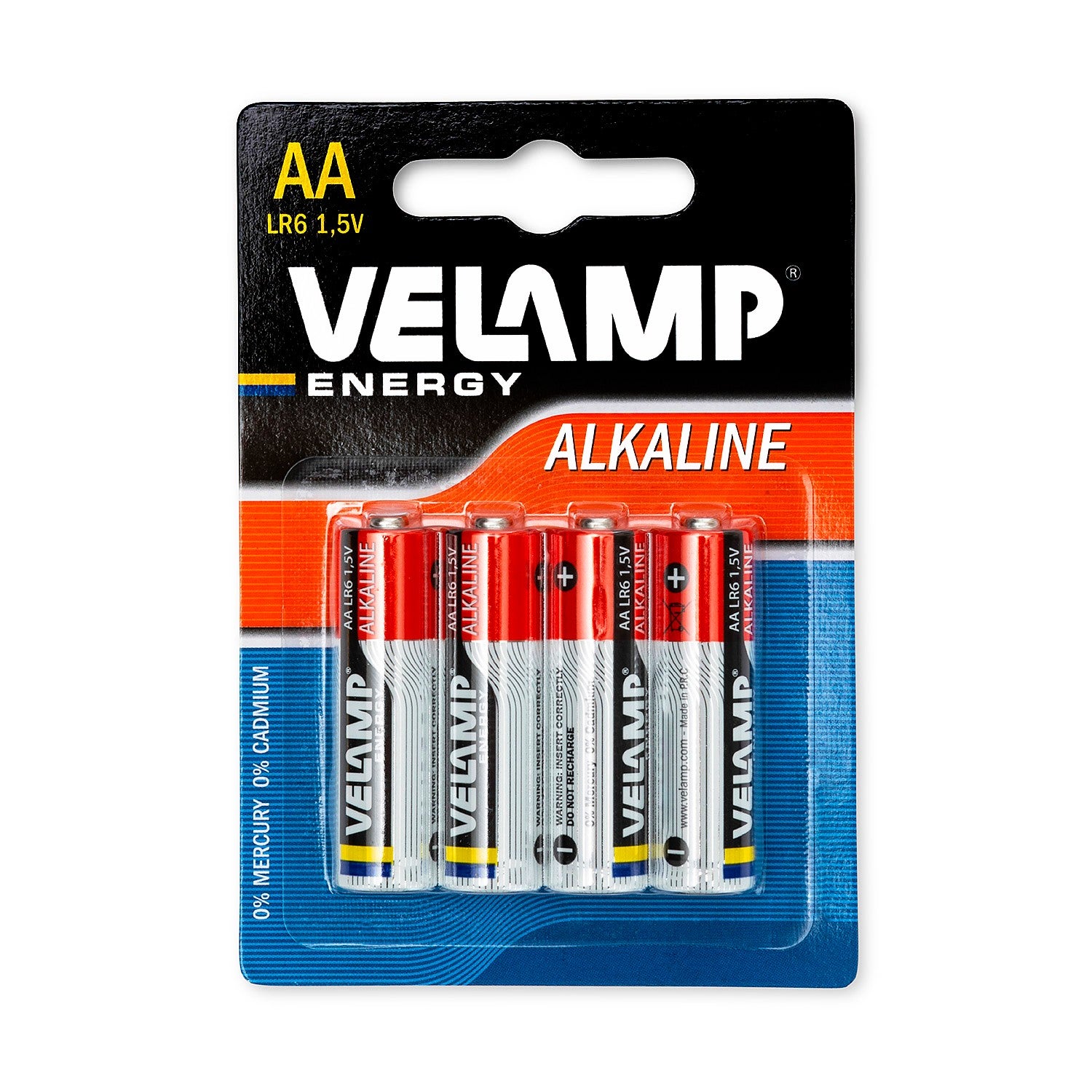 Pilas 1.5V LR6 Pilas Alcalinas AA KAMCY - Lote De 100 Unidades, 1.5V, Larga Duración, 10 Años Vida útil, Anti-fugas Pilas Antifugas Vida 10 Años