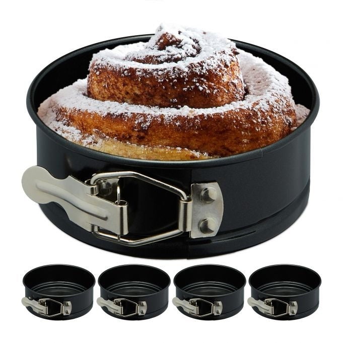Mastrad Moule à Charnière 24 Cm - Revêtement Antiadhésif Sans PFAS - Cuisson Parfaite