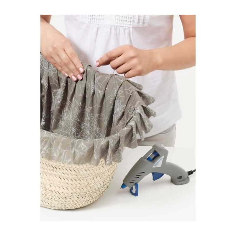 Pistolet à colle Dremel 930 filaire double température 7 mm avec 18 bâtons - 2