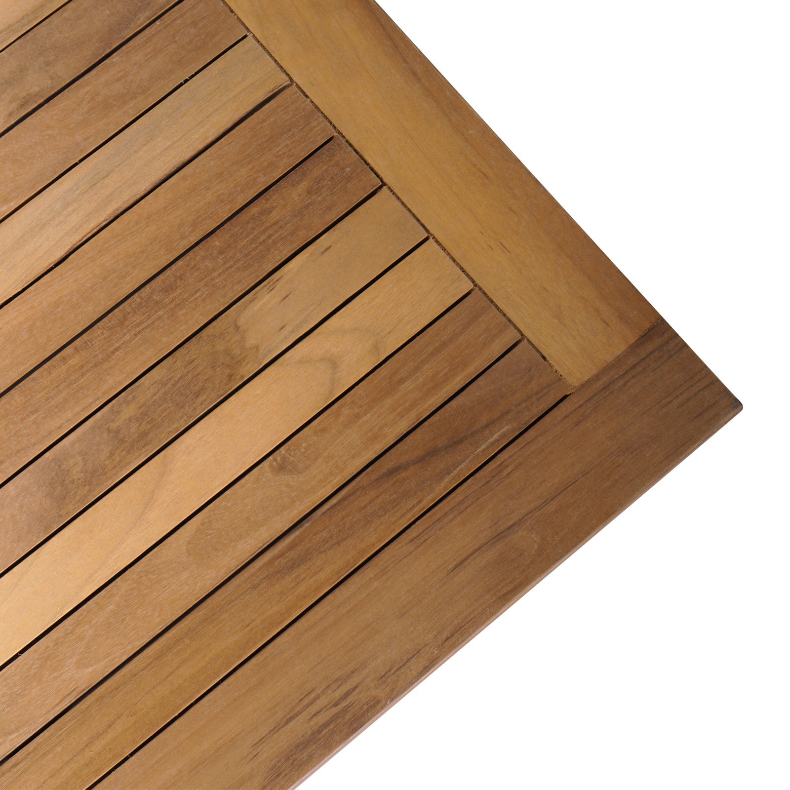 Table de Jardin Marron Bois de teck massif vidaXL - 9