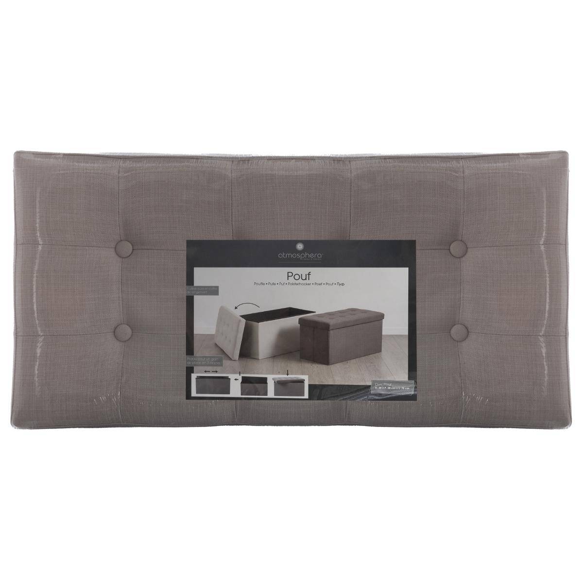 Atmosphera - POUF DOPPIO PIEGHEVOLE 