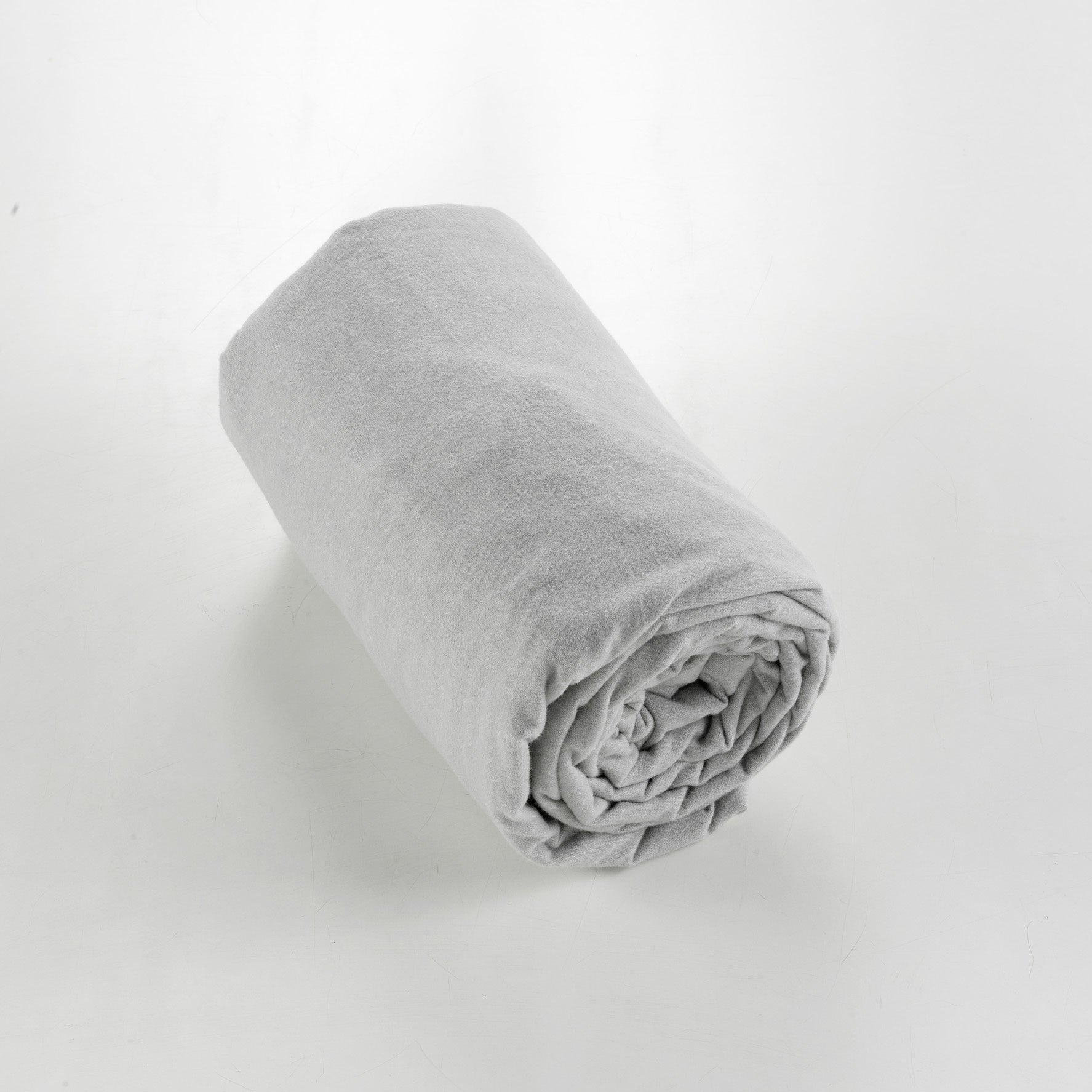 Drap-Housse 2 Personnes 160 x 200 cm – Flanelle Chaude – Bonnet 30 cm – Candice Gris - 2