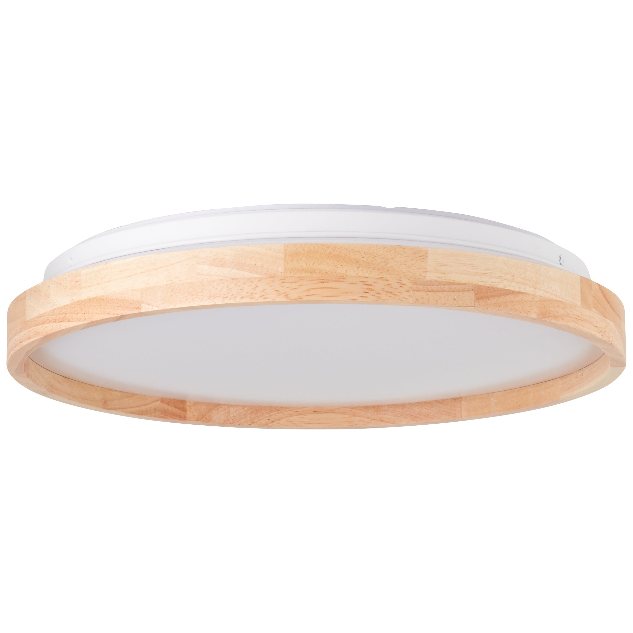 Brilliant Alson LED lampa sufitowa 39cm jasne drewno/biały, metal/drewno/plastik, 1x 26 W LED zintegrowany, (strumień świetlny: 2500lm, barwa światła: - 2
