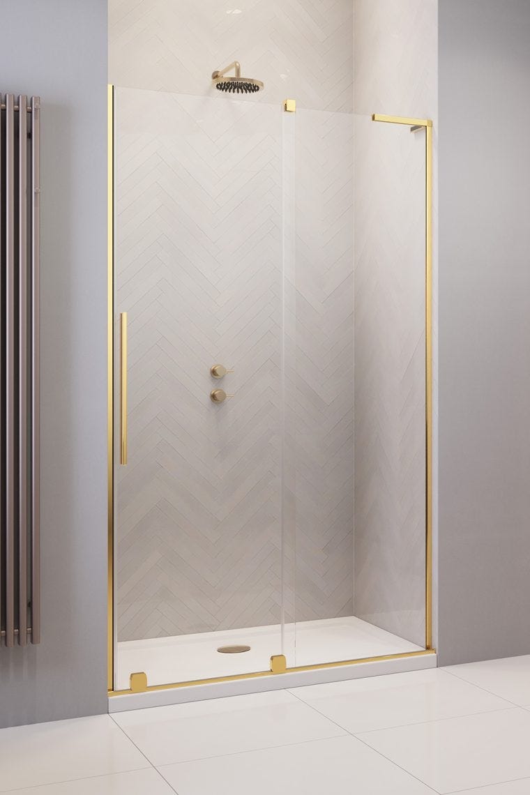 Porte de douche en verre trempé - Porte en verre Porte de douche en verre trempé - Porte en verre