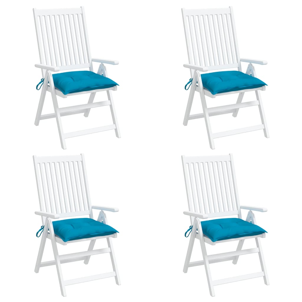Maison Exclusive - Coussins de palette lot de 4 bleu clair 50x50x7 cm tissu oxford - 4