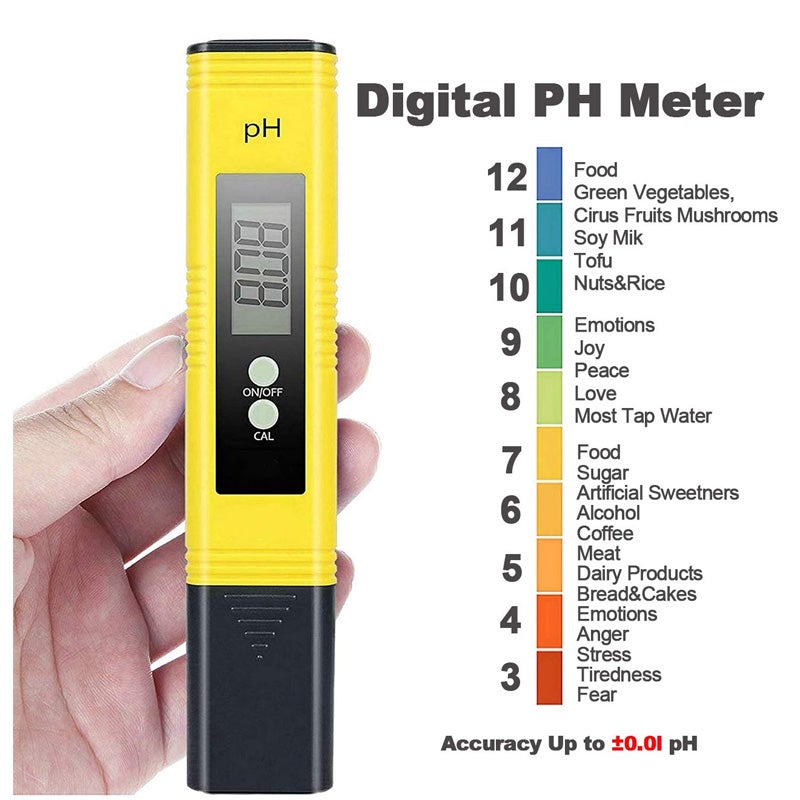 Testeur de pH électronique, TDS, pH, EC, température, ensemble 4 en 1 pour piscine, aquarium, système d'osmose inverse, laboratoire - 2