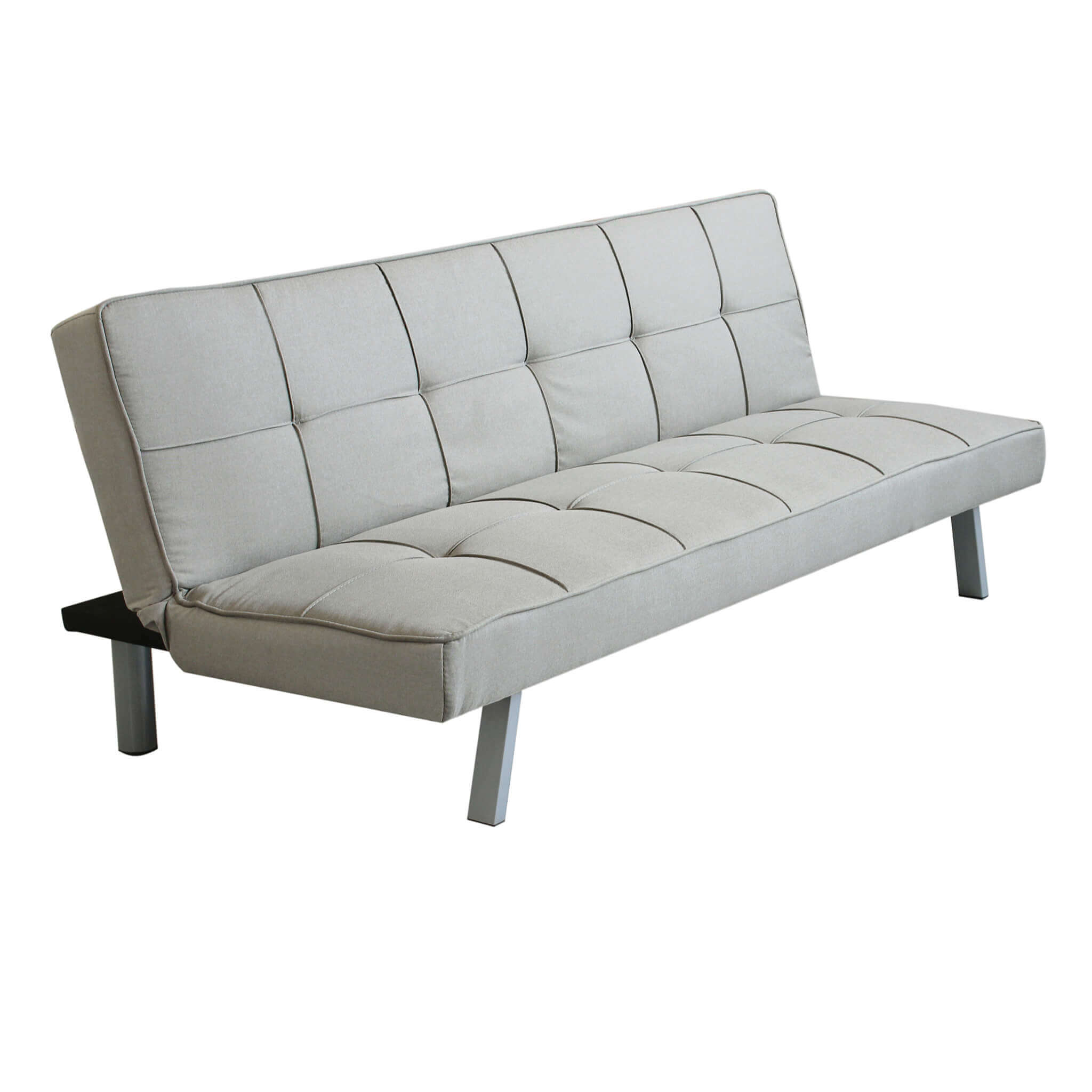 TECTAKE Letto trapuntato grigio scuro | Leroy Merlin