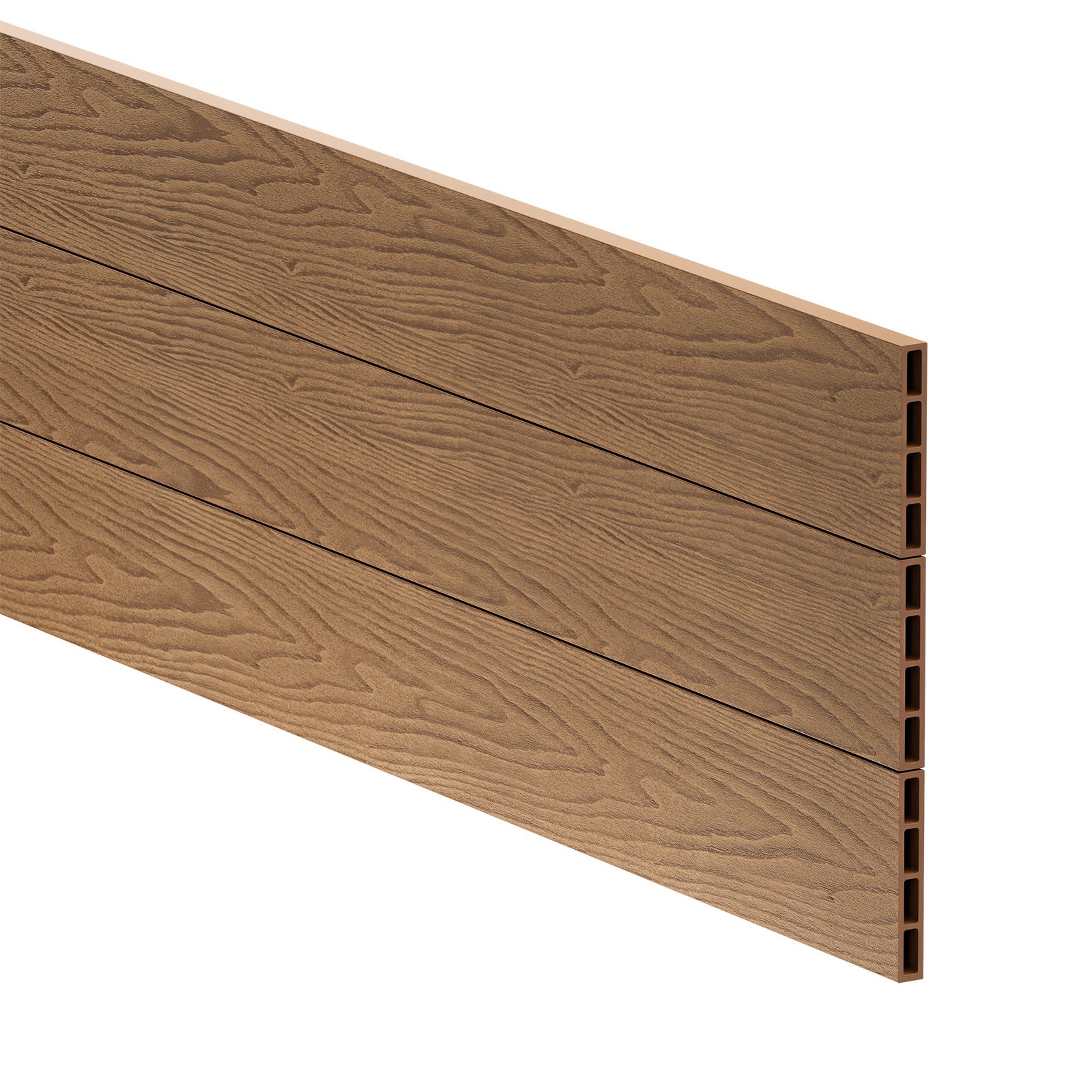 Sztacheta kompozytowa ze strukturą drewna, NORDECK Hageline, Złoty Dąb 150 x 20 x 2200 mm