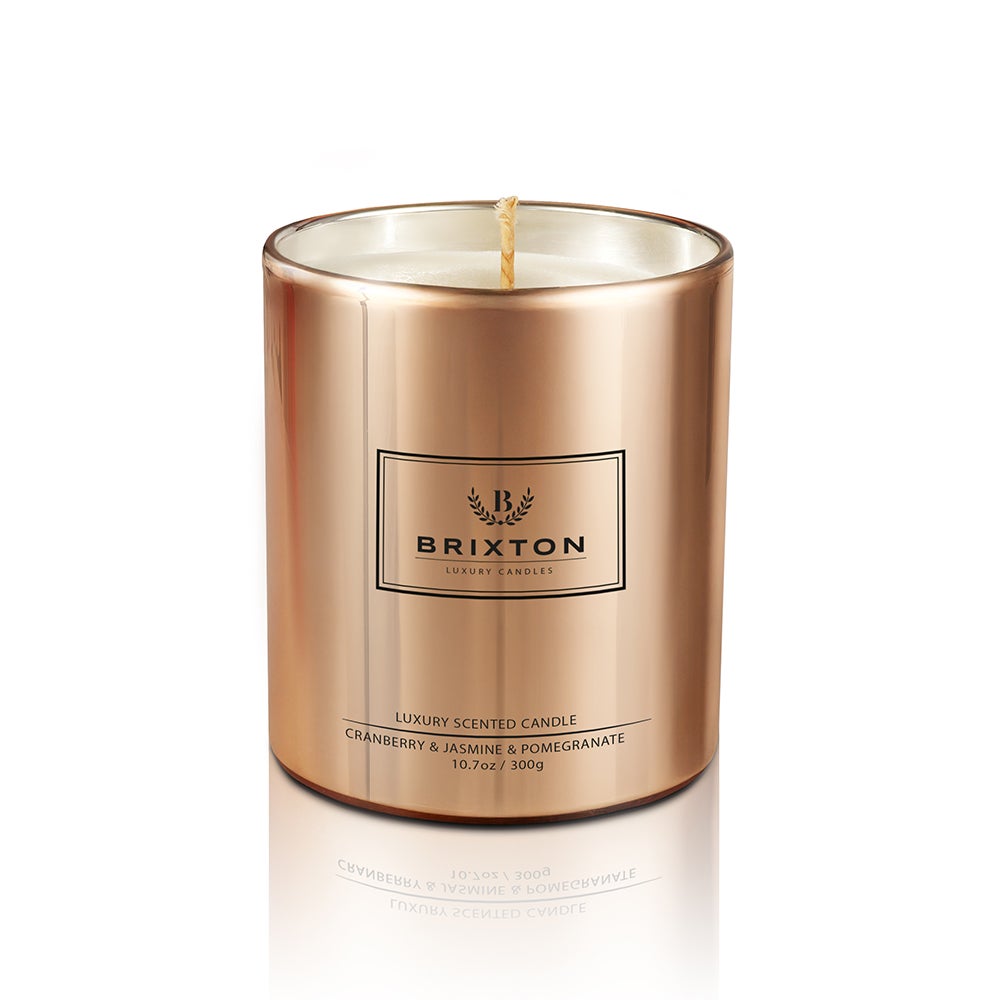 Świeca zapachowa BRIXTON 300g Cranberry &amp; Jasmine &amp; Pomegranate
