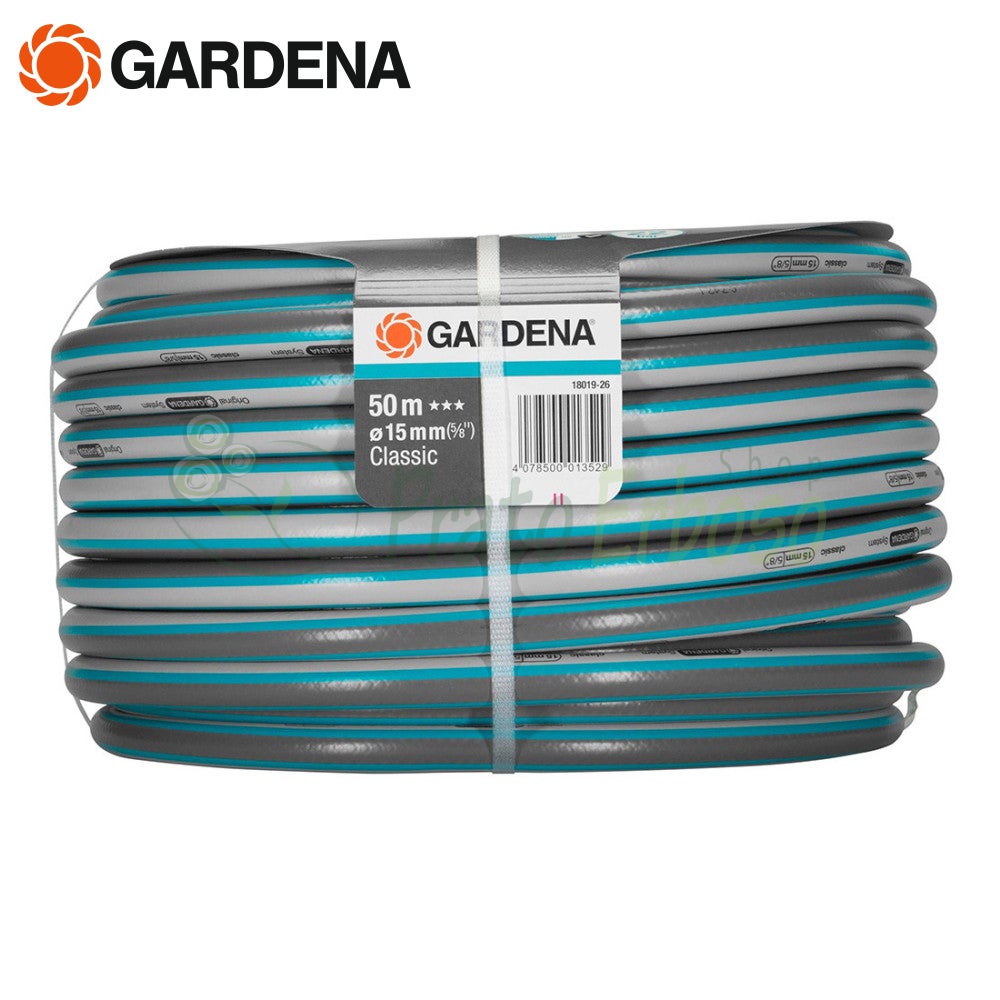 Gardena EcoLine Tubo Da Giardino 1/2 Pollice, 20 M Con Sistema Power Grip – Realizzato In Plastica Riciclata, Resistente Al Gelo