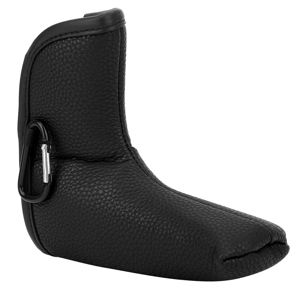 Nakrycie głowy kija golfowego, wodoodporny pokrowiec na putter ze skóry PU, gruby pluszowy futerał ochronny na główkę puttera (nr