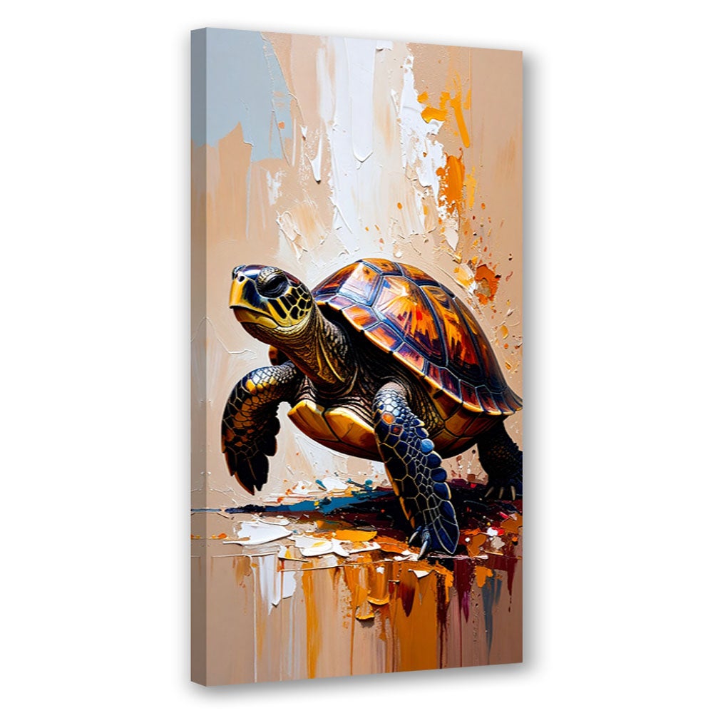 Obraz do kuchni salonu biura żółw morze ocean natura 40x80