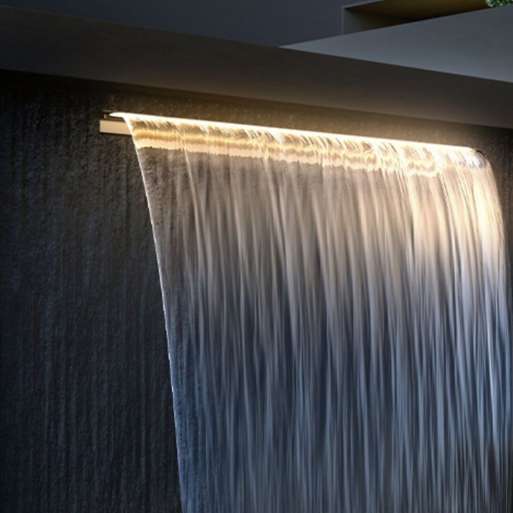 Bec de cascade AUTRUCKER,fontaine de piscine LED, sortie pour cascade — free download