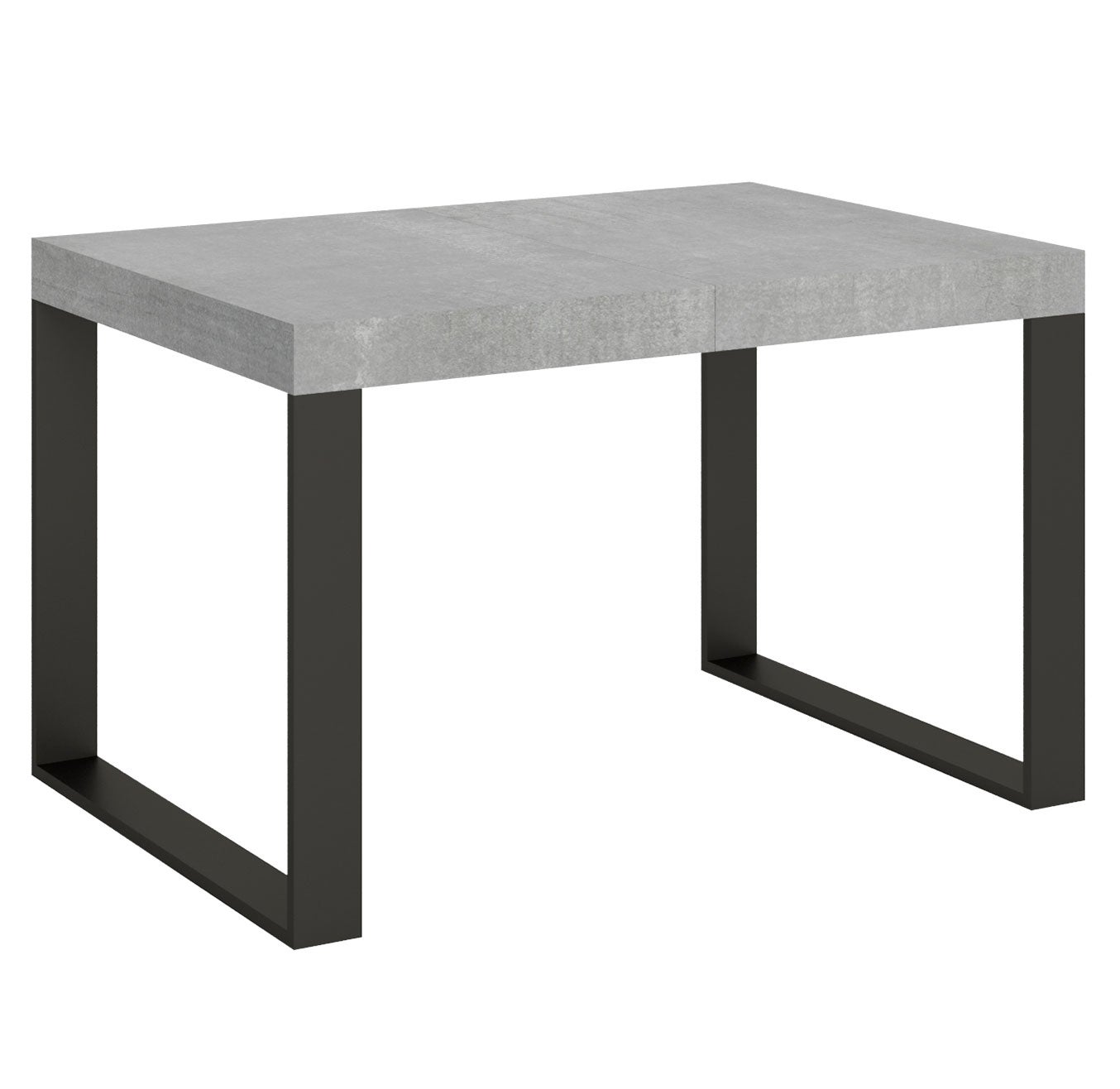 Stół rozkładany 90x130/234 cm Stelaż Tecno Cemento Antracyt