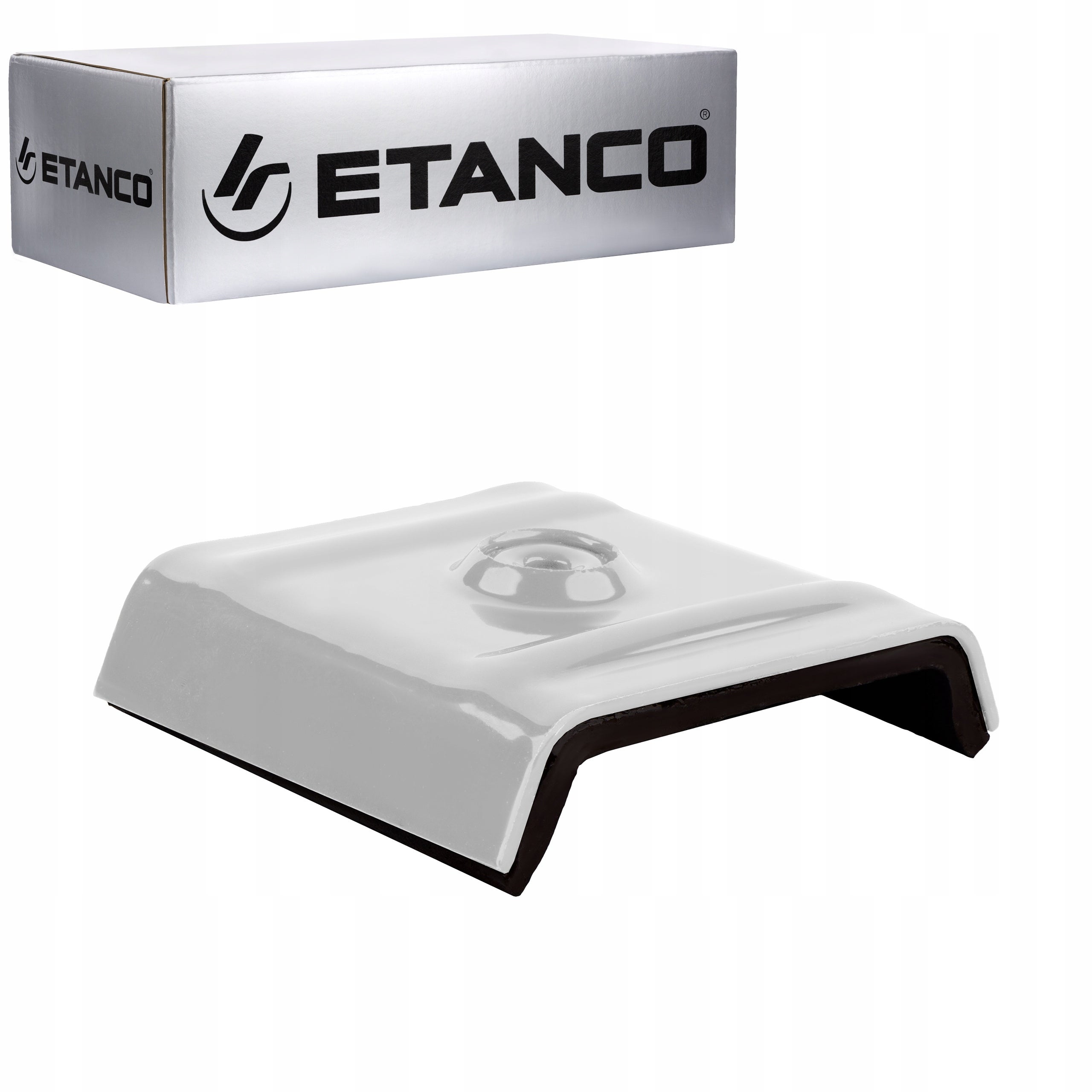 Kaloty aluminiowe Etanco malowane RAL 9010 do blach 30 mm 100szt