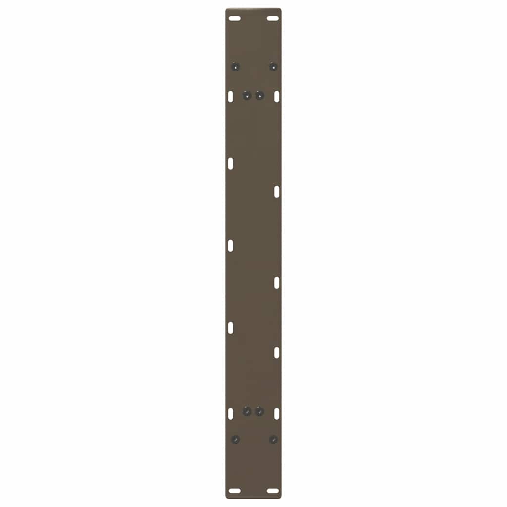 Maison Exclusive - Pieds de table à manger en forme de A 2 pièces 90 x (72-73) cm Acier - 7