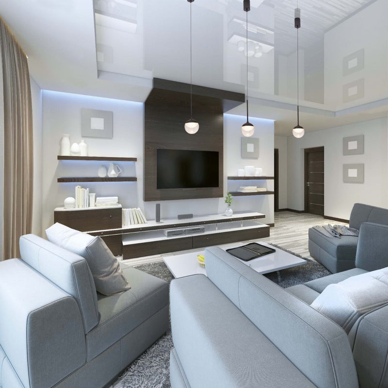 Lampa wisząca ZOOM LED 6W Ciepła biel 420lm czarna wym: 200 x 10 x 10 cm Maxlight