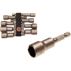 Douille à Choc Uxcell 80mm - Vanadium, Queue Hexagonale 1/4, 6 Points, 18mm