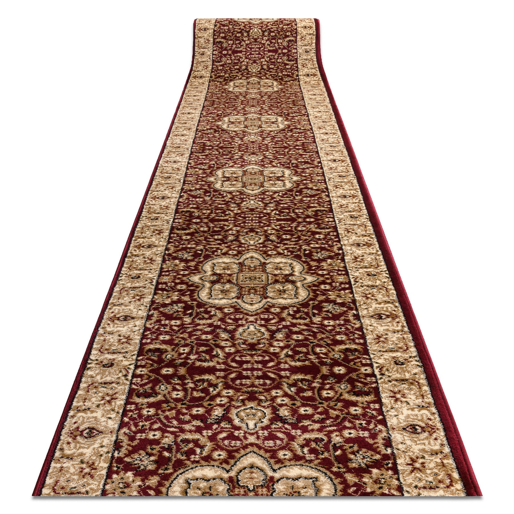 Chodnik HEAT-SET ROYAL AGY 0521 bordo 100 cm 100x680 cm
