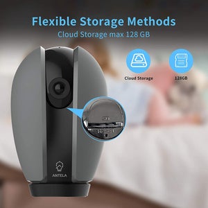 Telecamera Wifi Interno, Antela 1080P Videocamera Sorveglianza ...